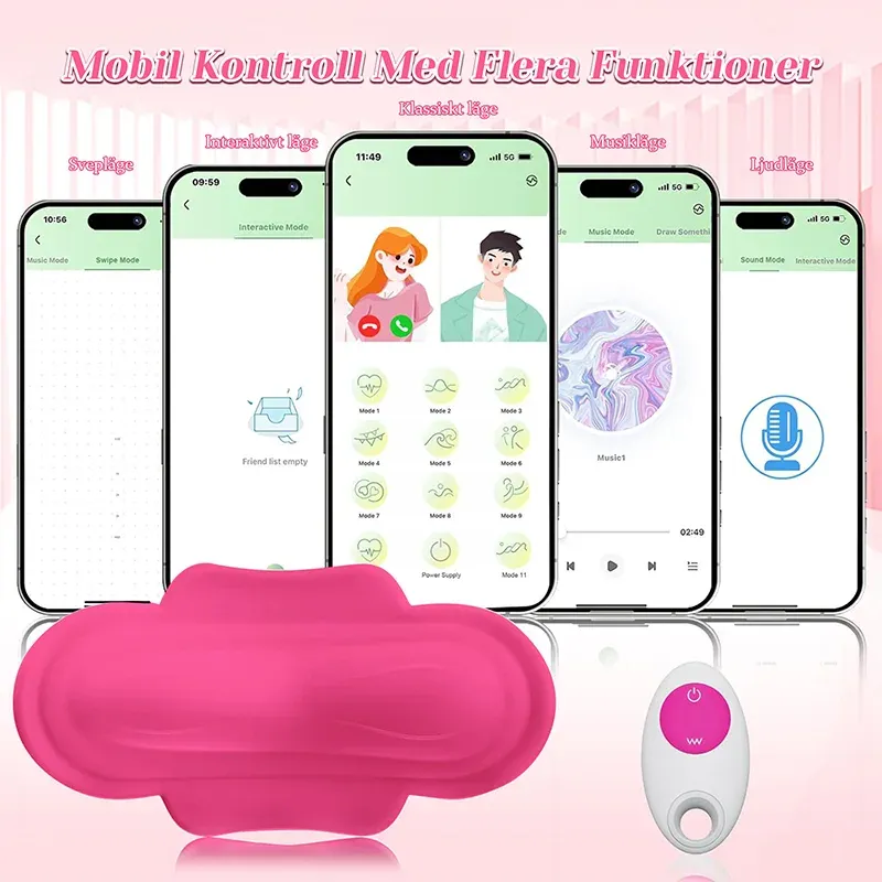 fjärrstyrd vibrator RCV08