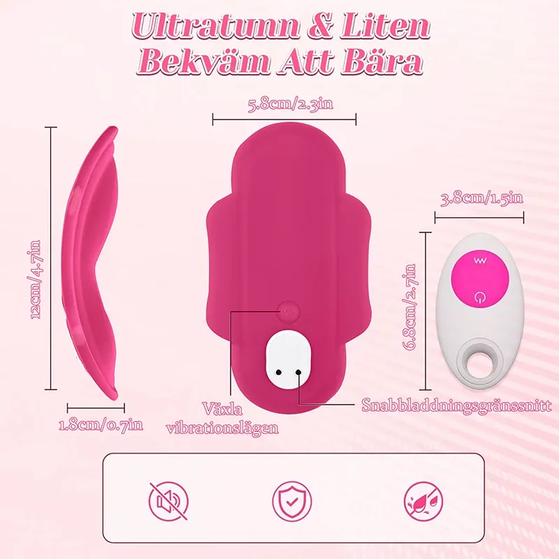 fjärrstyrd vibrator RCV08