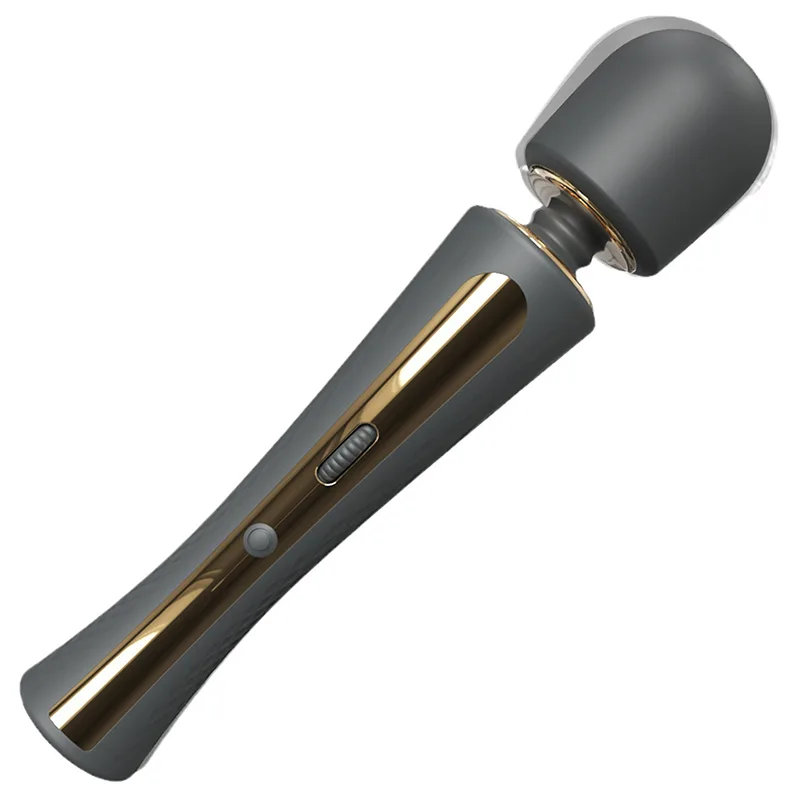 7 Vibrationslägen Rullreglage Silikon Uppladdningsbar Stav Vibrator