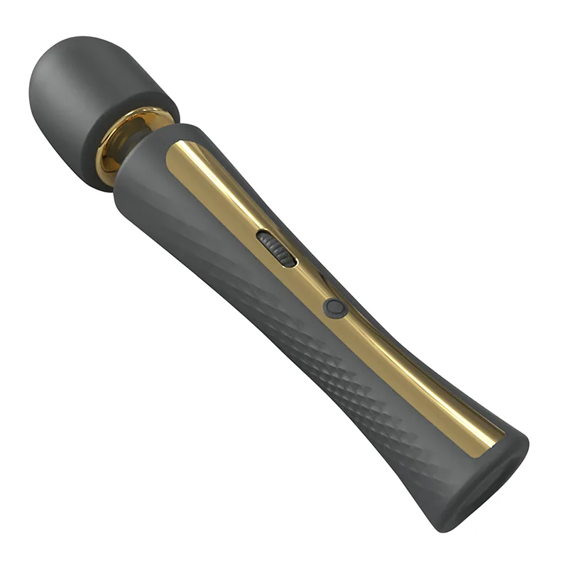 7 Vibrationslägen Rullreglage Silikon Uppladdningsbar Stav Vibrator