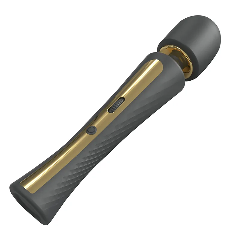 7 Vibrationslägen Rullreglage Silikon Uppladdningsbar Stav Vibrator