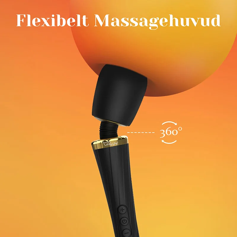 5 Frekvenser & 3 Växlar Hastighet Vibration Stav Vibrator