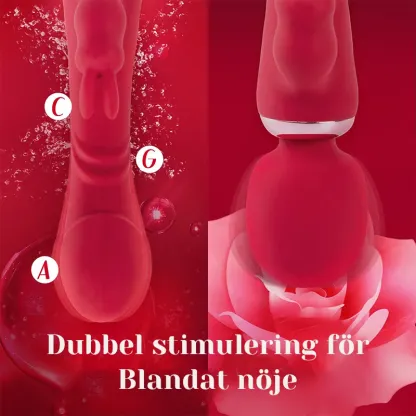3-i-1 Multi-funktions Laddningsstav Vibrator