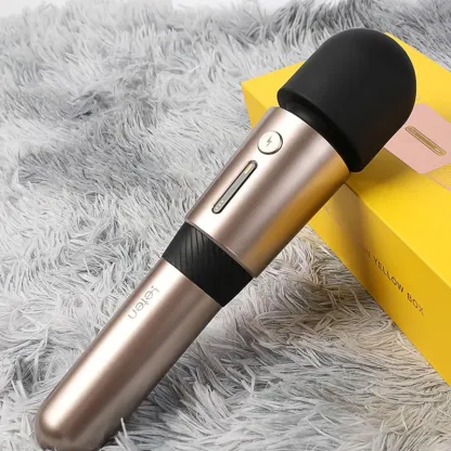 3 Växlad Hastighet & 7 Frekvent Vibrerande Laddningsbar Stav Vibrator
