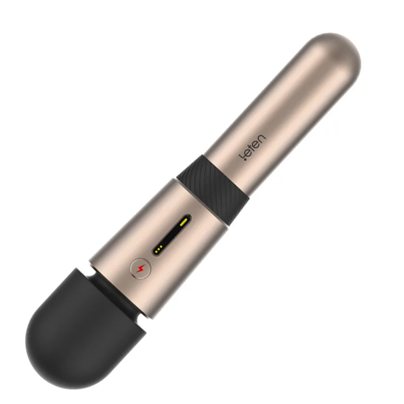 3 Växlad Hastighet & 7 Frekvent Vibrerande Laddningsbar Stav Vibrator
