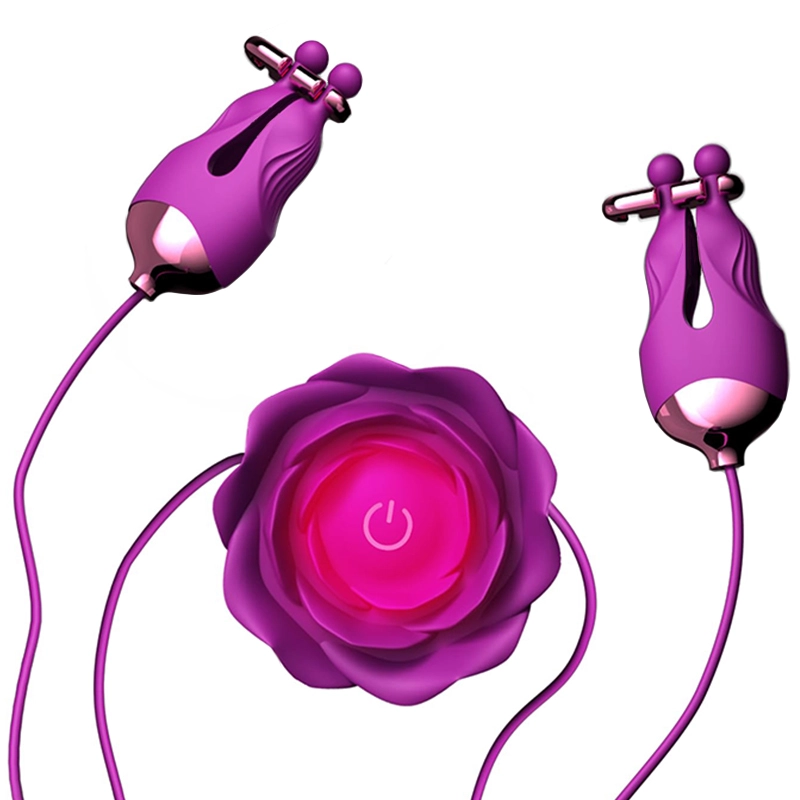 Justerbar vibrator nippelkrok med rosettströmbrytare