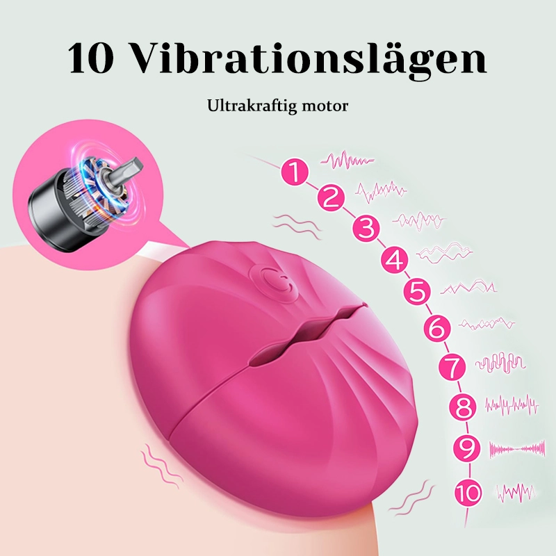 Osynliga nippelkrokar | 10 vibrationslägen för ultimat njutning!