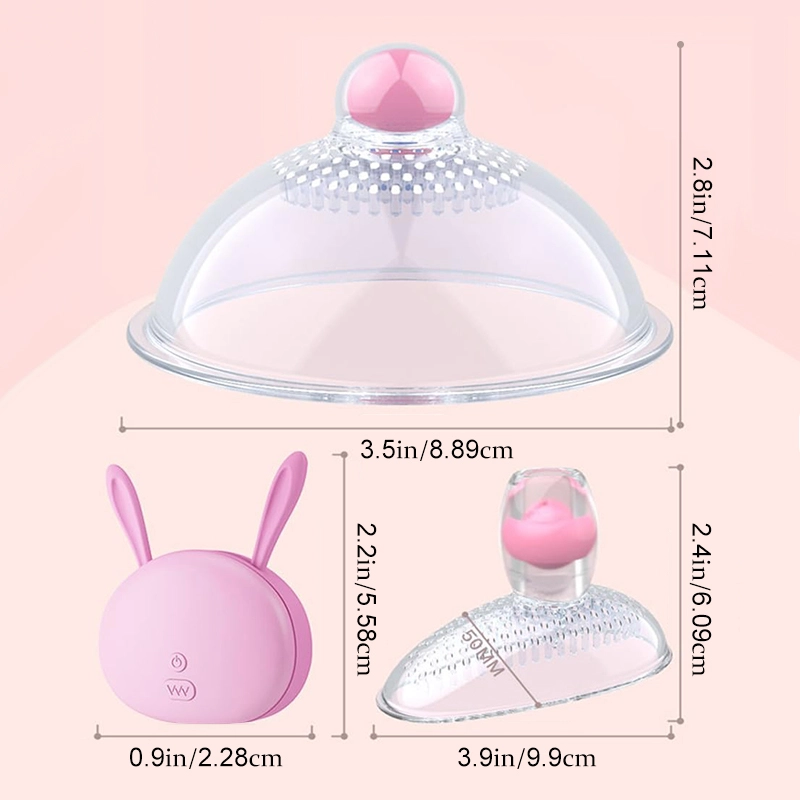 Klitorissugkopp & Bröstvårtsvibrator