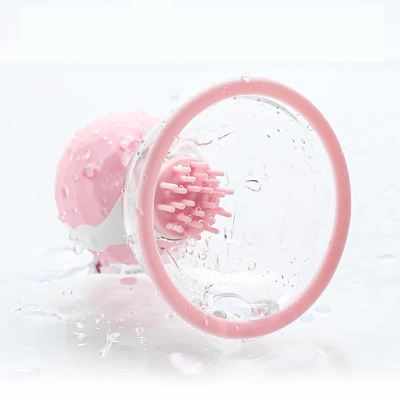 Nippelsugande Leksaker med 10 Vibrationslägen & 360° Rotationsstimulans
