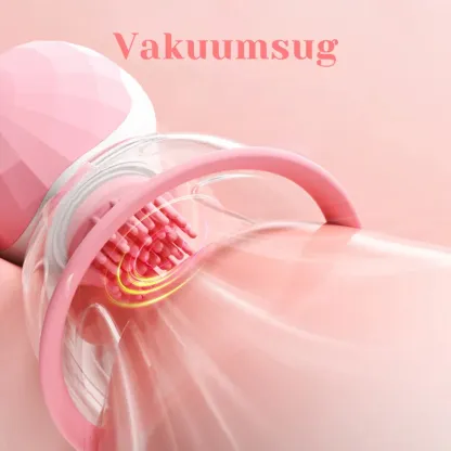 Nippelsugande Leksaker med 10 Vibrationslägen & 360° Rotationsstimulans