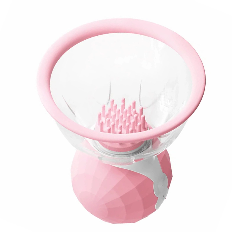 Nippelsugande Leksaker med 10 Vibrationslägen & 360° Rotationsstimulans