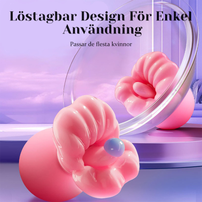 Kvinnlig Bröstvårtsugande Vibrator & Massageleksak