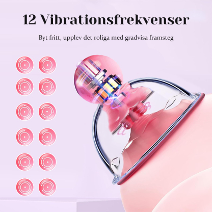 Kvinnlig Bröstvårtsugande Vibrator & Massageleksak