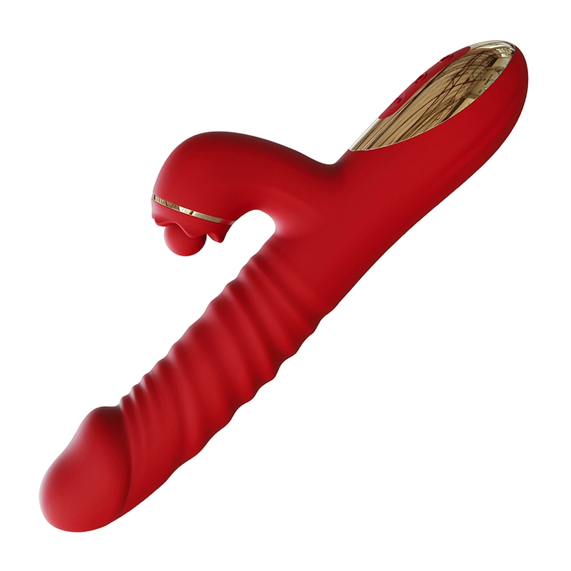2-i-1 G-punkt Stimulator Med Stötande Vibrator