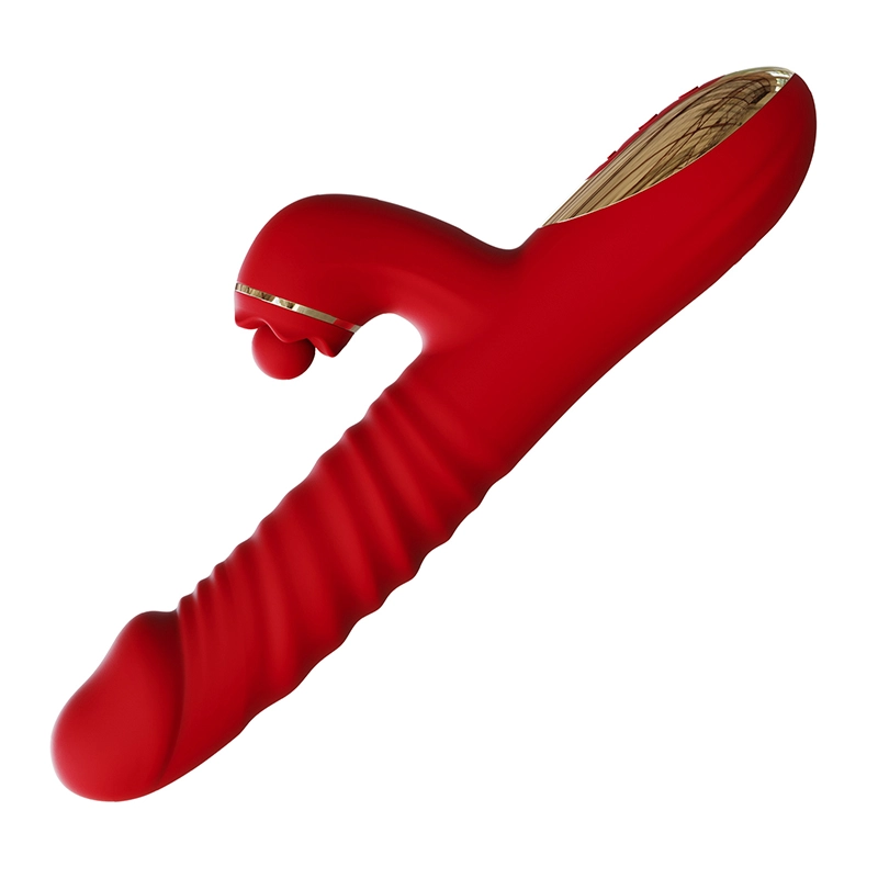 2-i-1 G-punkt Stimulator Med Stötande Vibrator