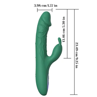 3-i-1 Kraftfull Vibrerande Och Stötande Vibrator
