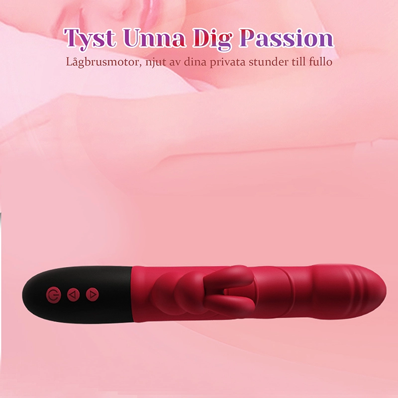 8 Frekvenser Vibration & Knackande Stötande Kanin Vibrator