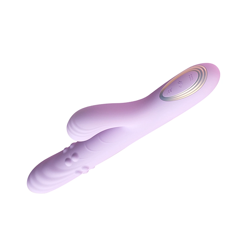 3-i-1 Sugande Rotations Silikon Stötande Vibrator