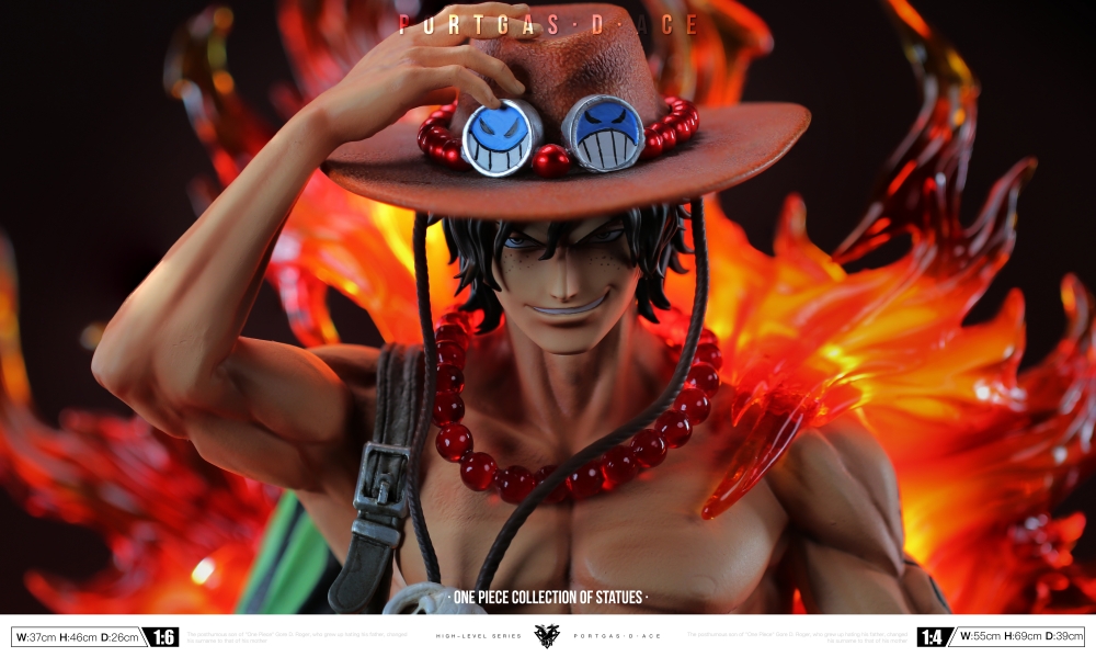 OKR Studio - Ace of One Piece in Flames Statue(GK)