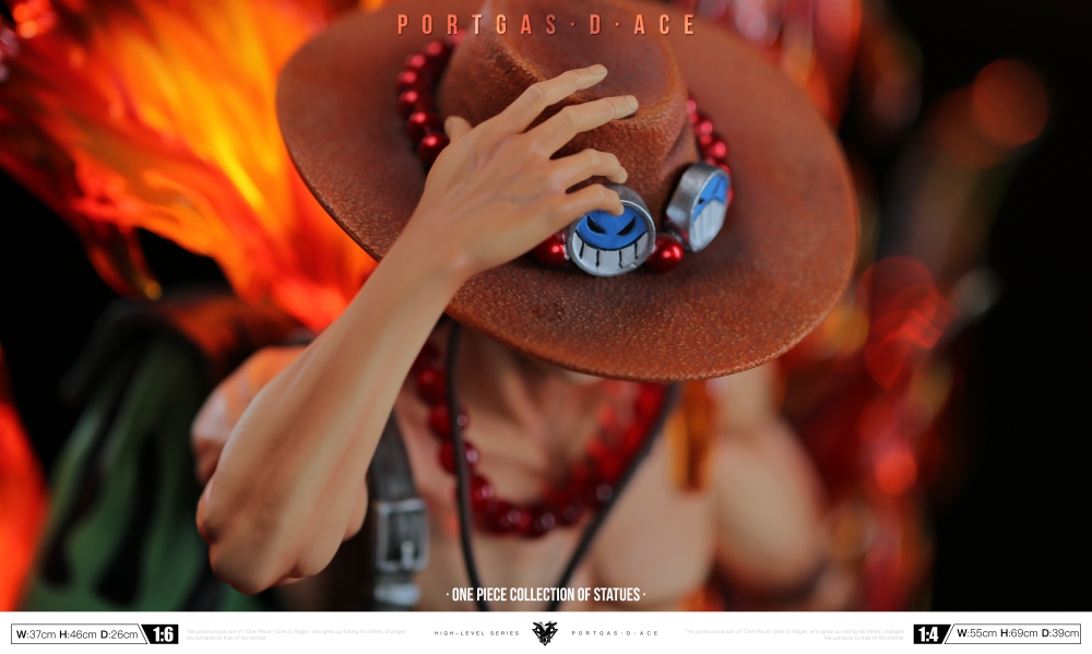 OKR Studio - Ace of One Piece in Flames Statue(GK)