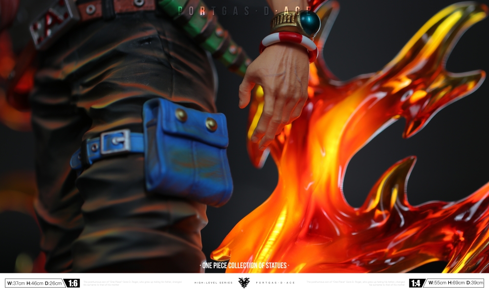 OKR Studio - Ace of One Piece in Flames Statue(GK)