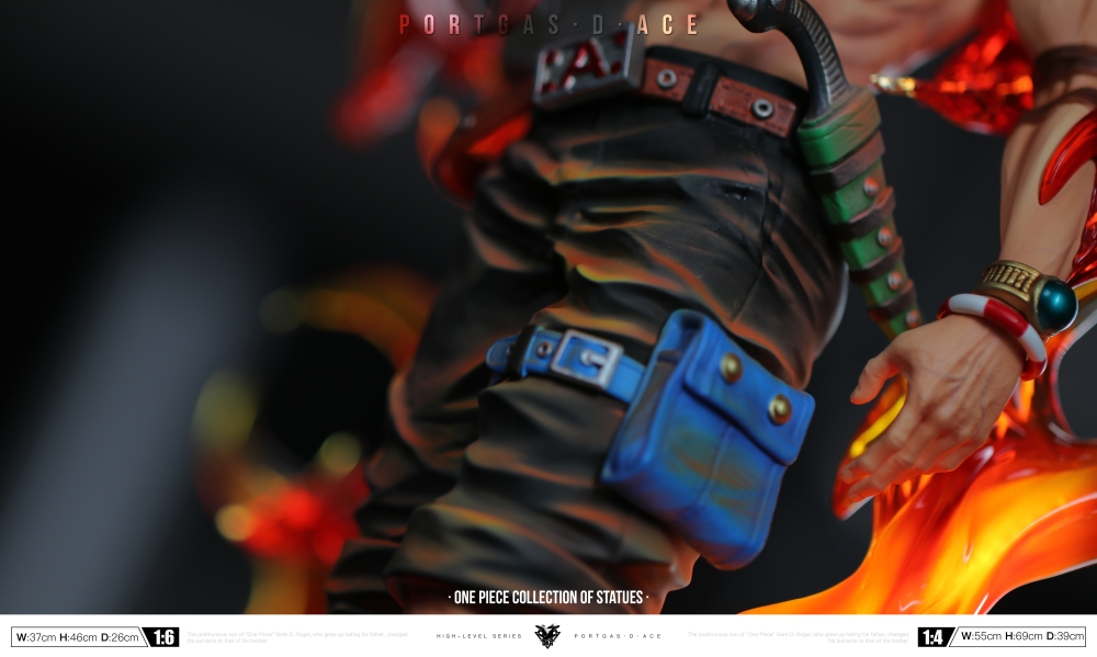 OKR Studio - Ace of One Piece in Flames Statue(GK)