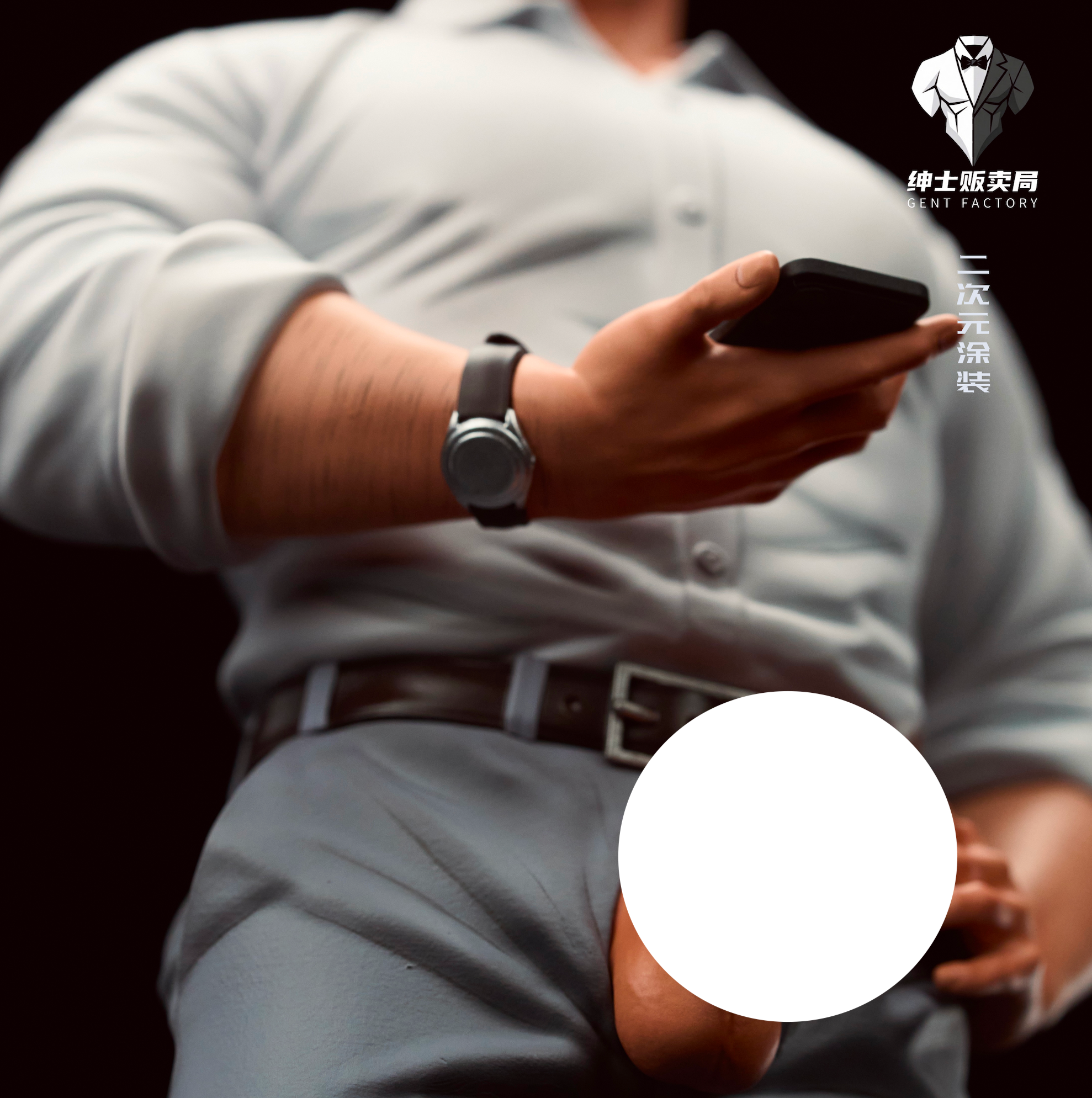 GENT FACTORY studio Charlie statue