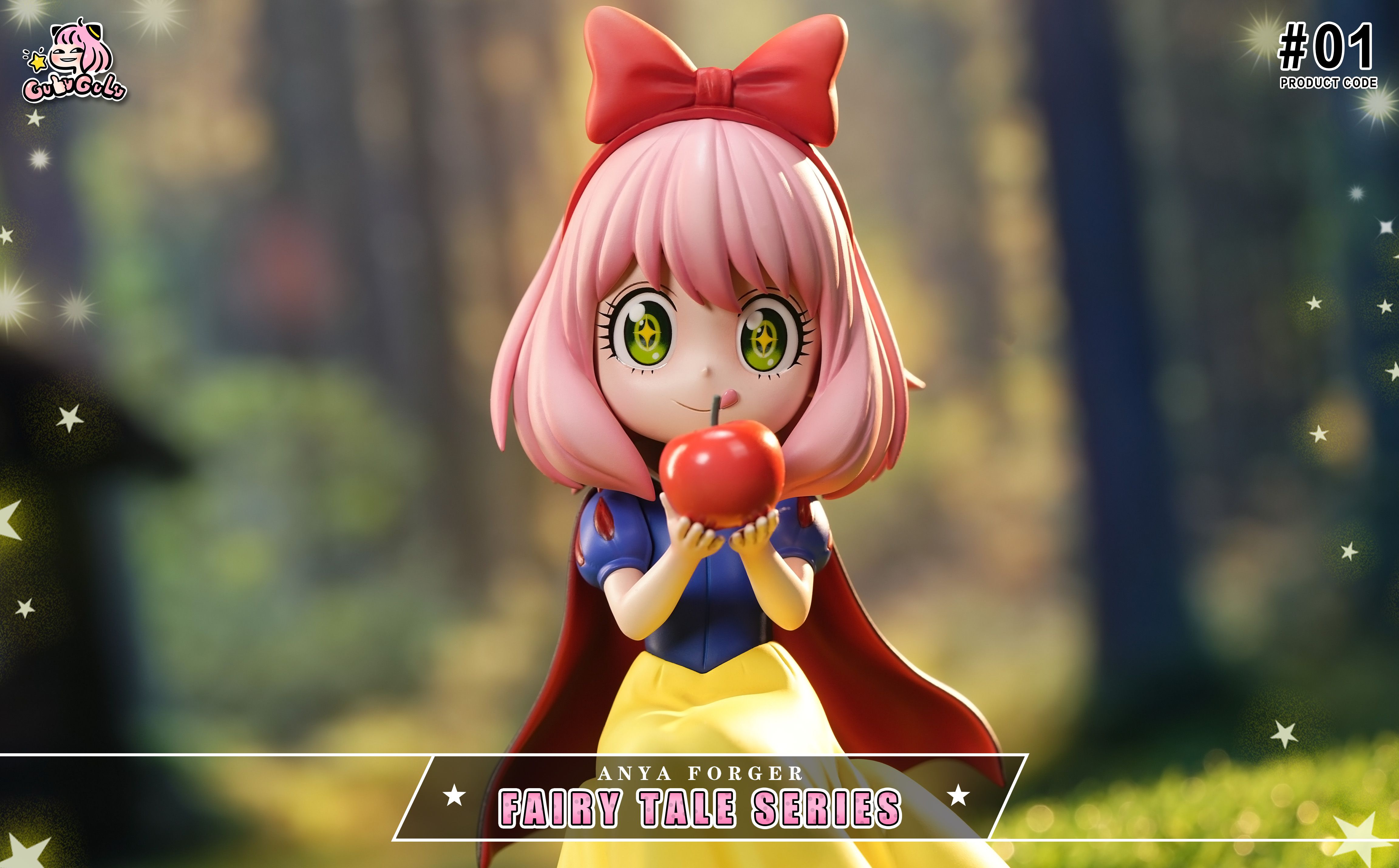 Pre-order GuluGulu Fairy Tale Series First Bullet Snow White Ania GK Handmade Statue Model