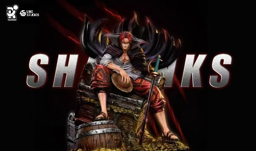 Pre-order UNO DK Red-Haired Shanks One Piece Pirate King GK Limited Edition Figurine Statue Model