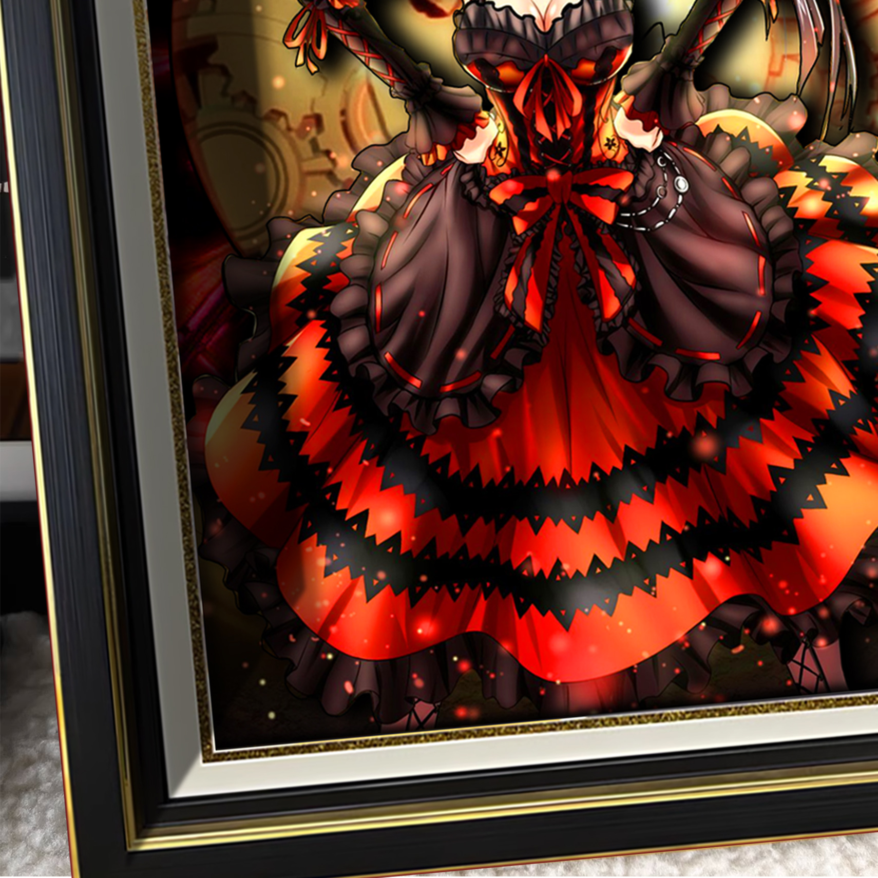 In-stock Amiao Art Studio Shiki Kuroko Three-Dimensional Painting New Standard 3D Painting