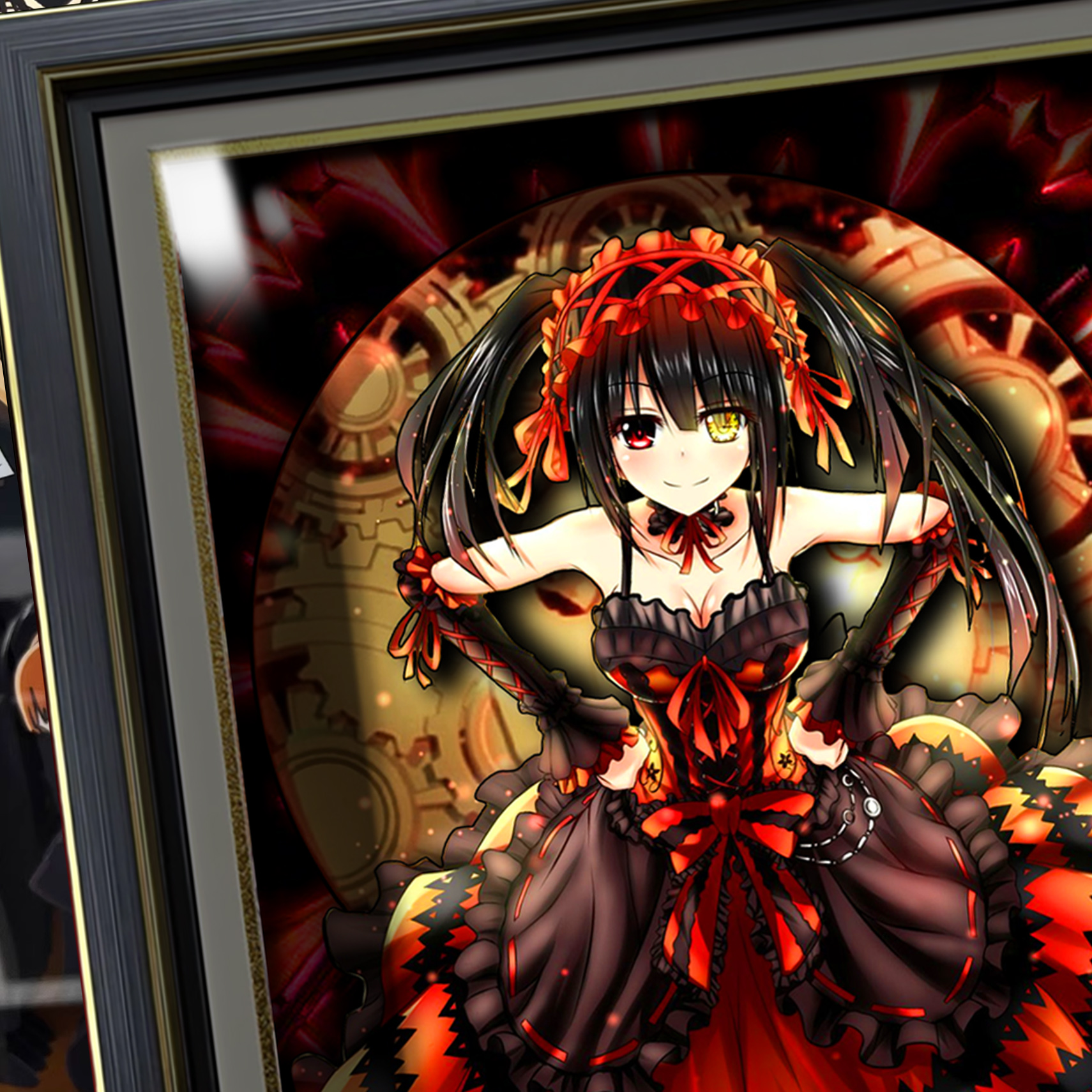 In-stock Amiao Art Studio Shiki Kuroko Three-Dimensional Painting New Standard 3D Painting