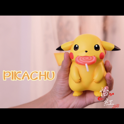 Super Nova Lollipop Pikachu Pokémon GK Limited Edition Statue Figure In Stock
