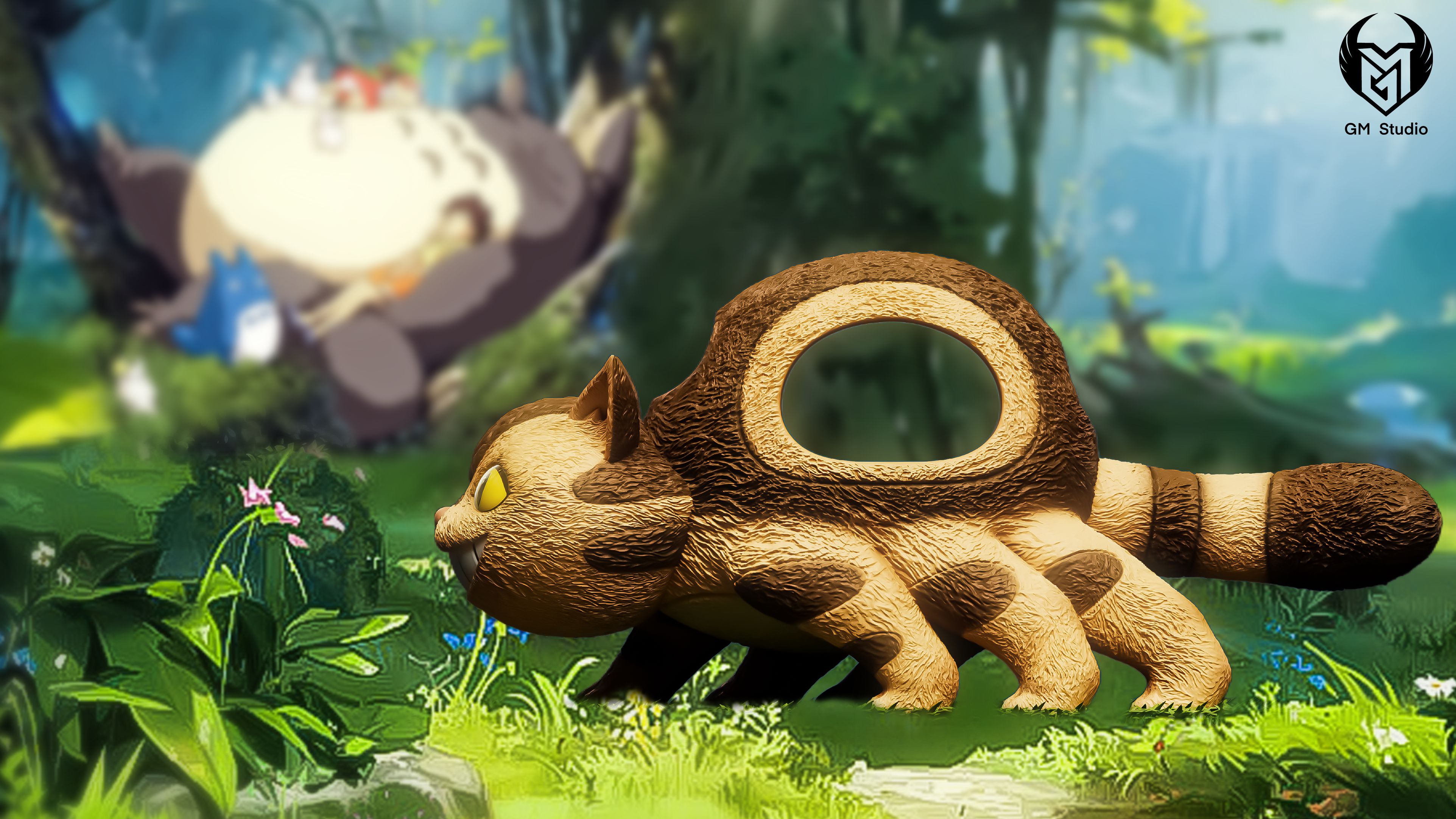 Pre-order GM Little Cat Bus - My Neighbor Totoro GK Limited Edition Figure Statue Model