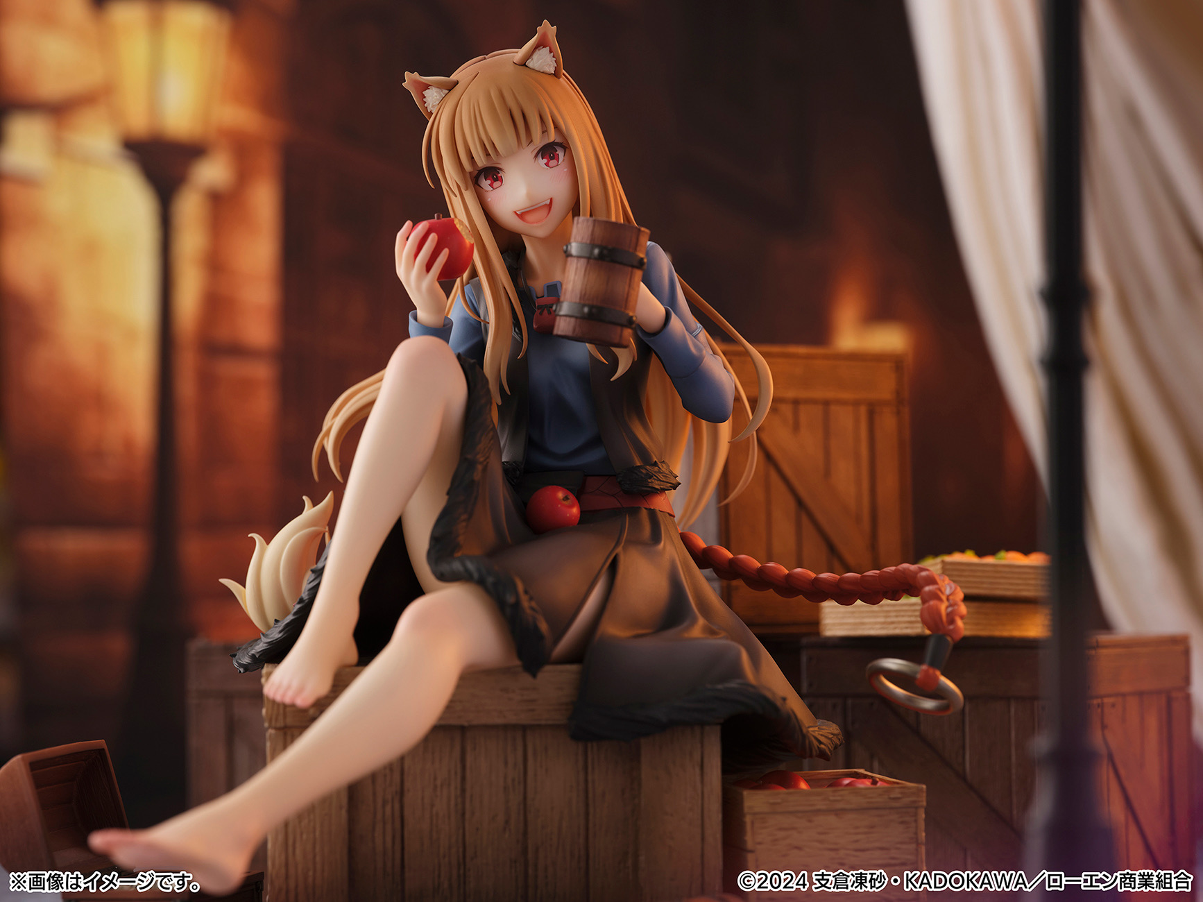 Pre-order SSF Spice and Wolf - Holo Princess Amethyst Dress Version Figure