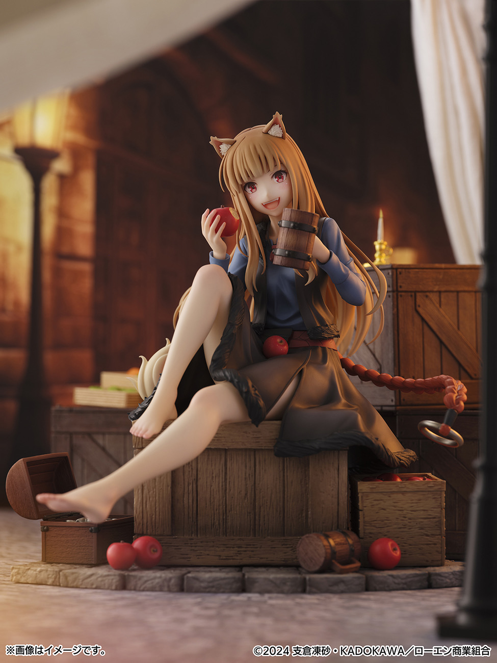 Pre-order SSF Spice and Wolf - Holo Princess Amethyst Dress Version Figure