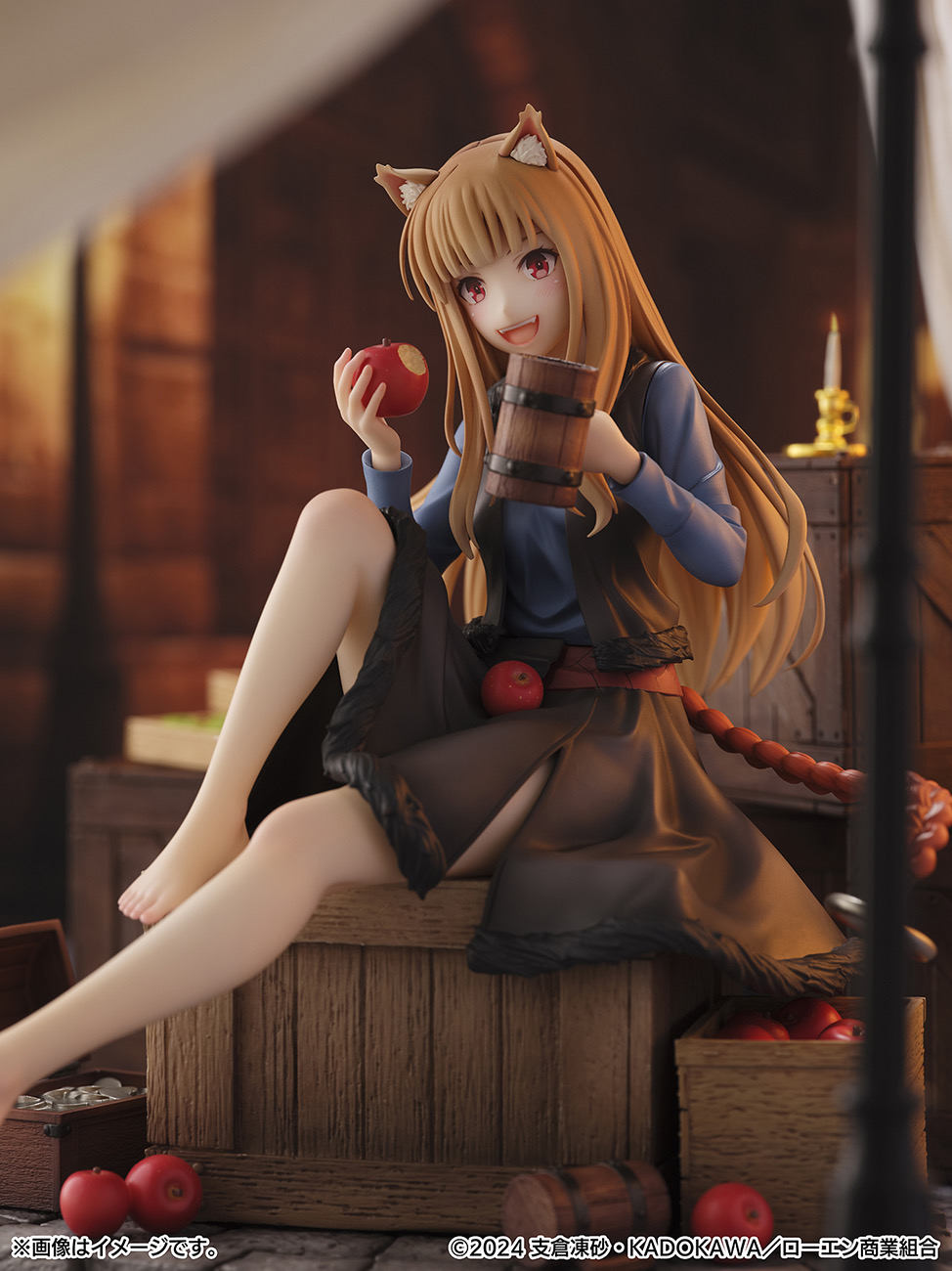 Pre-order SSF Spice and Wolf - Holo Princess Amethyst Dress Version Figure