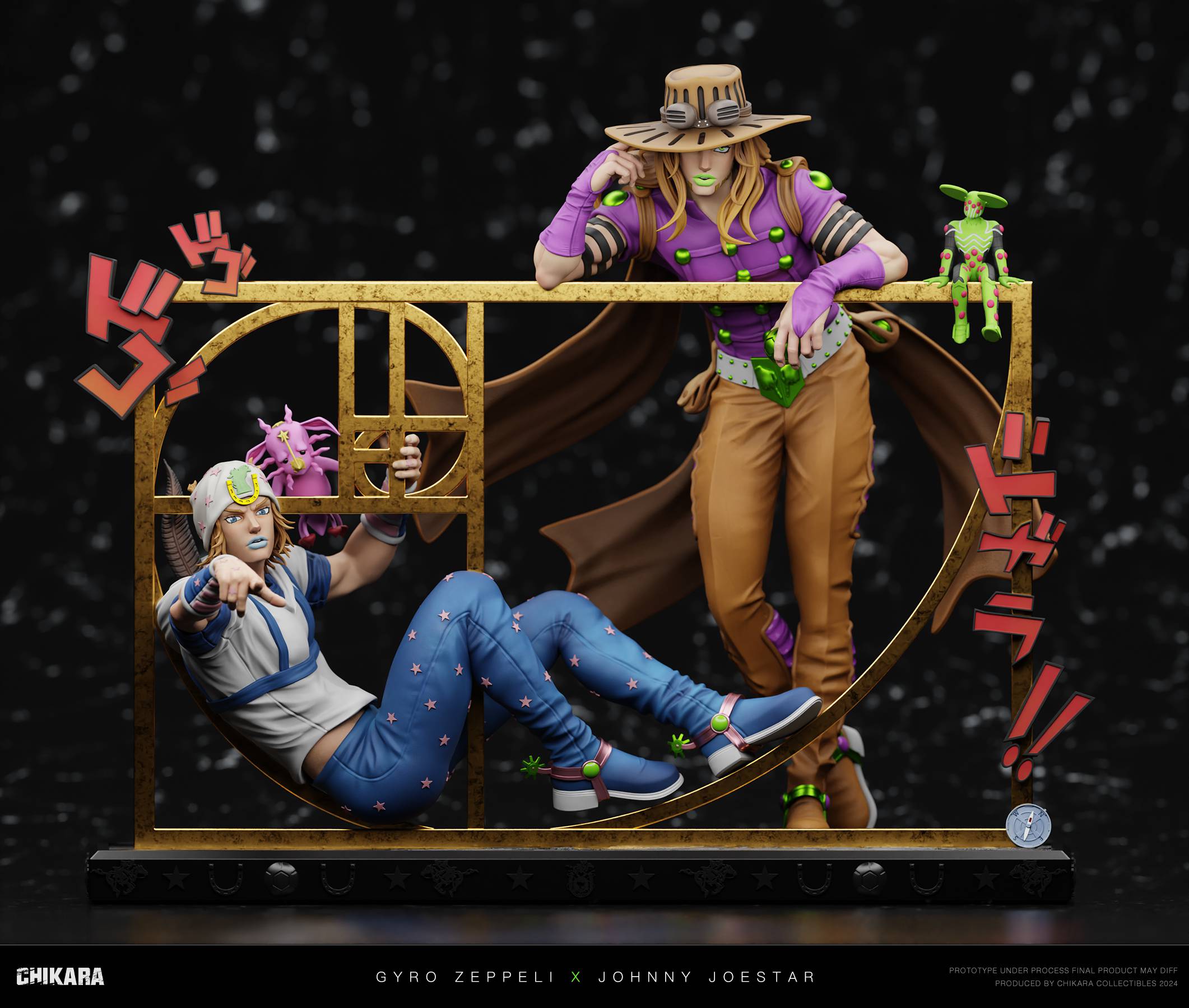 Pre-order CHIKARA JOJO's Bizarre Adventure: Steady Johnny Joestar and Zephyr