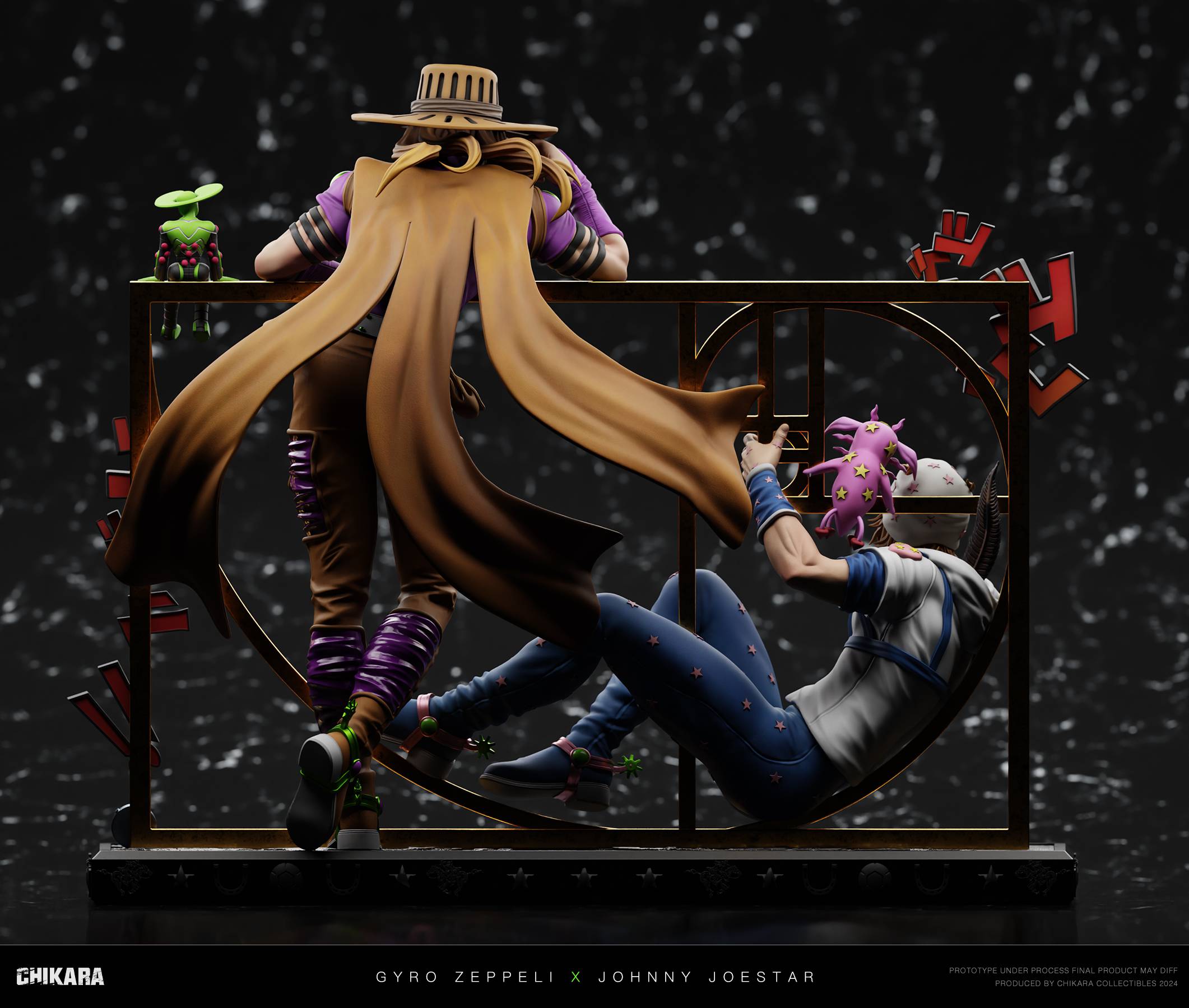 Pre-order CHIKARA JOJO's Bizarre Adventure: Steady Johnny Joestar and Zephyr