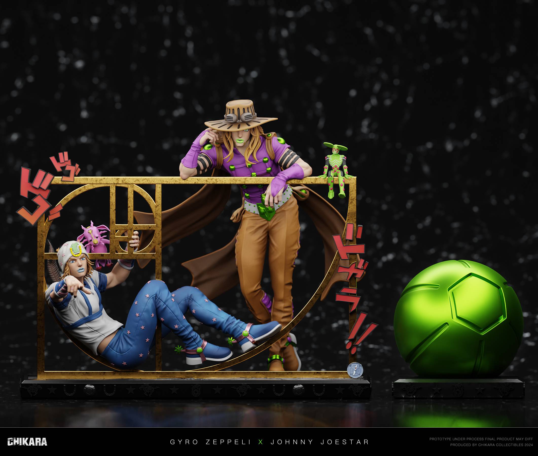 Pre-order CHIKARA JOJO's Bizarre Adventure: Steady Johnny Joestar and Zephyr