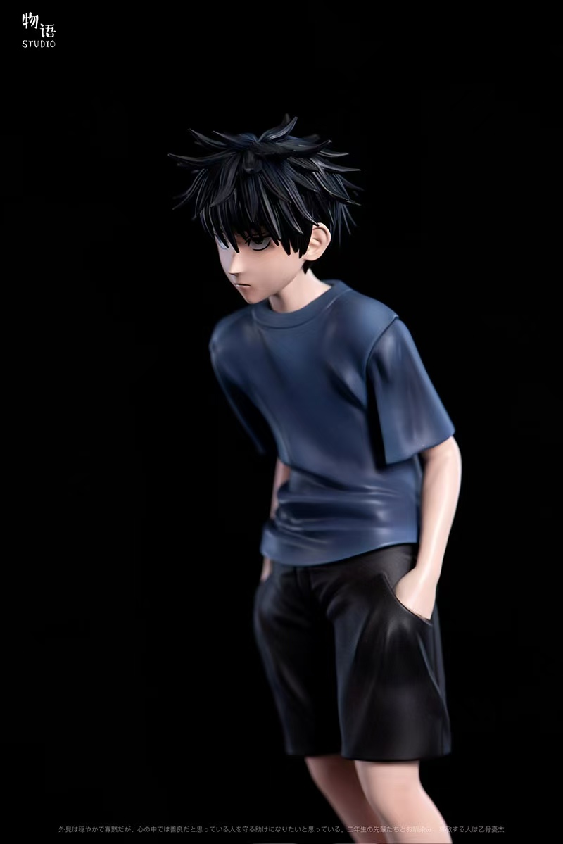 Presale - Monogatari  Childhood Goro Tatsumi and Childhood Fubuki Kei GK Limited Edition Handmade Statue Model-Statue Master