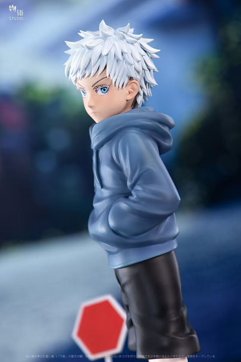 Presale - Monogatari  Childhood Goro Tatsumi and Childhood Fubuki Kei GK Limited Edition Handmade Statue Model-Statue Master