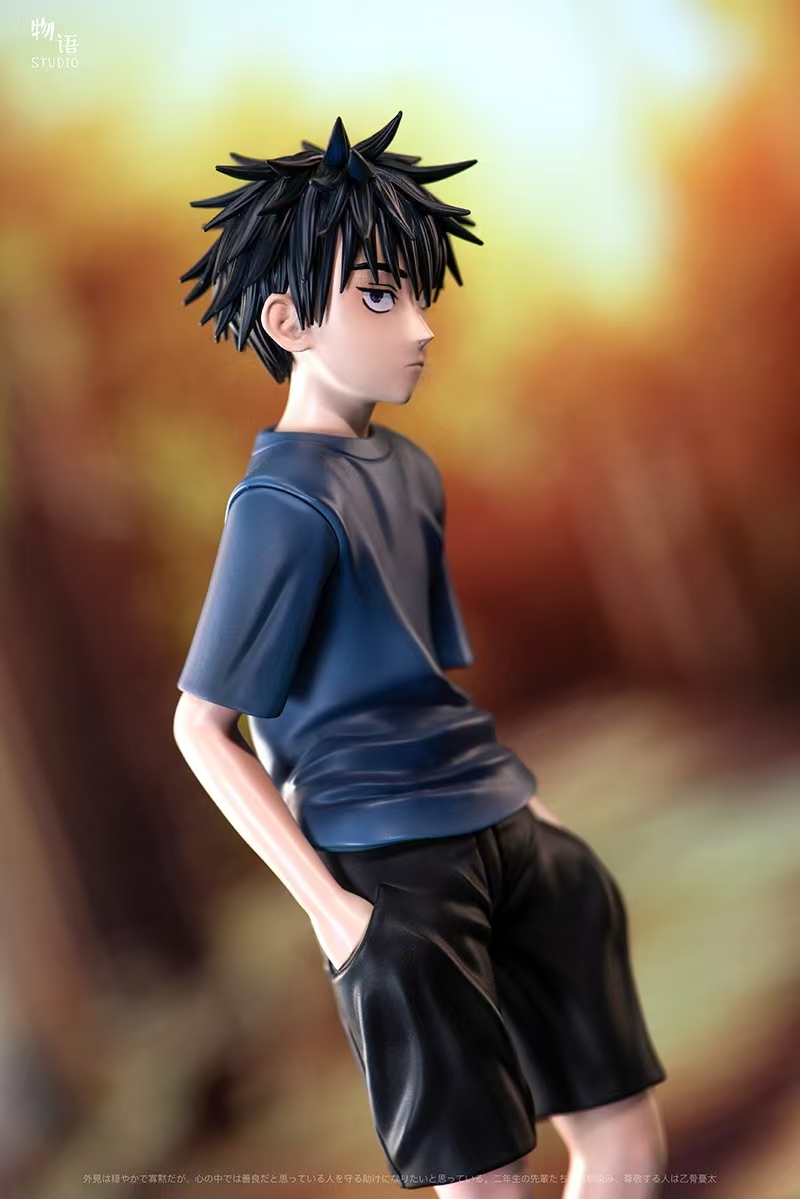 Presale - Monogatari  Childhood Goro Tatsumi and Childhood Fubuki Kei GK Limited Edition Handmade Statue Model-Statue Master