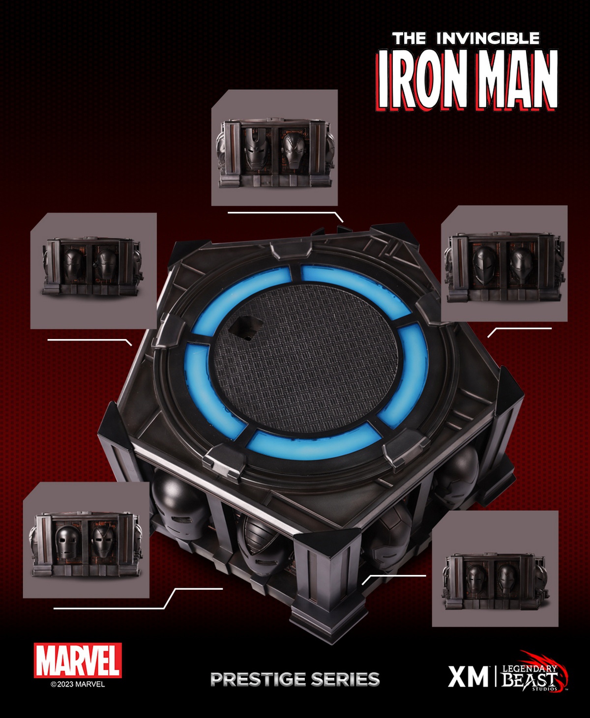 Presale Iron LEGENDARY BEAST Iron Man Limited Edition Handmade Statue Model