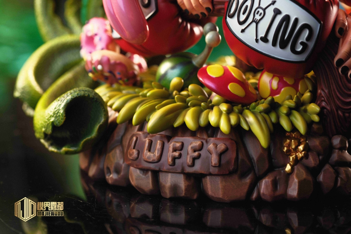 Pre-order Modhi Misty City MJ Luffy Fish-Tail Monkey Strange Forest Adventure One Piece GK Figure Statue-Statue Master