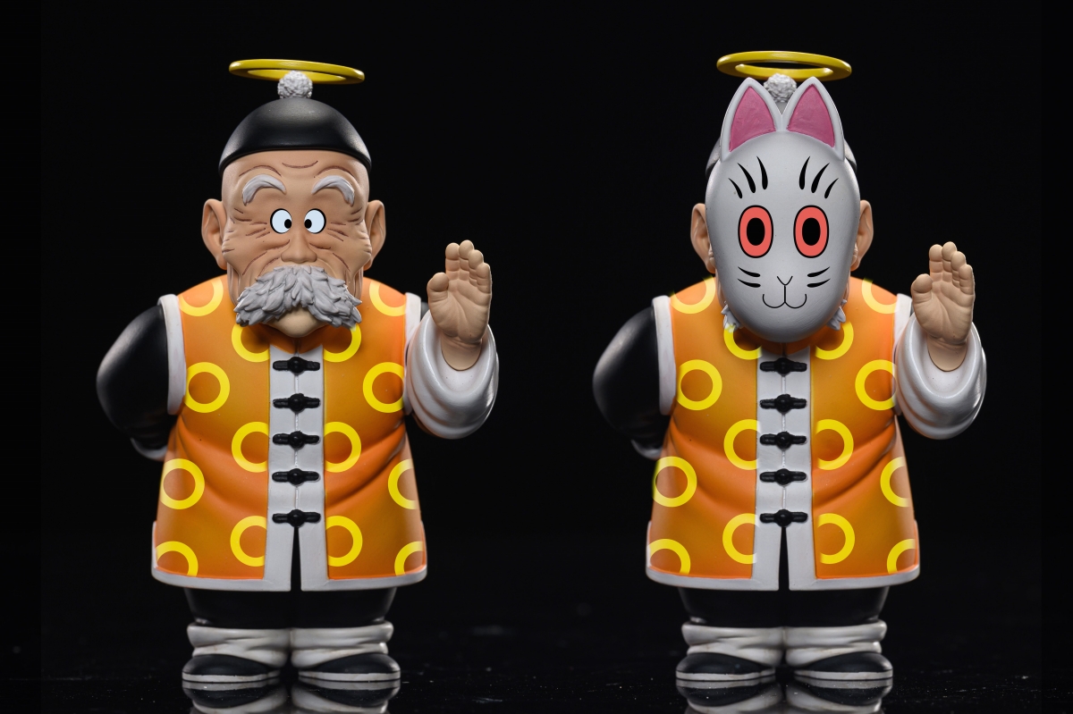 League LG Mysterious Mask Man Grandpa Sun Wukong Dragon Ball GK Figurine Statue Model