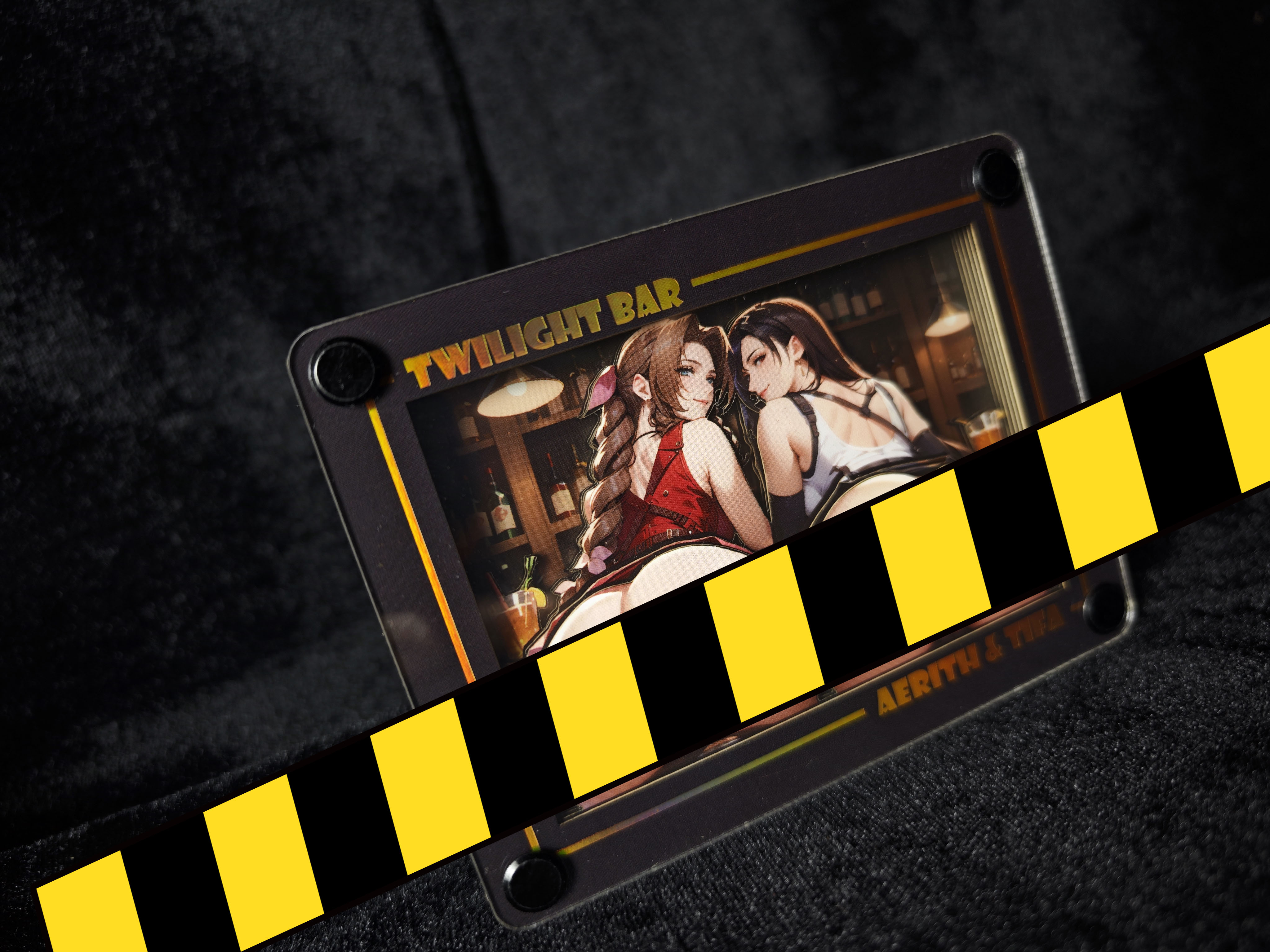 Dorobou Neko Studio - Dusk Tavern First Wave  Alice & Tifa, 3D Card Brick DSCC-001  In stock