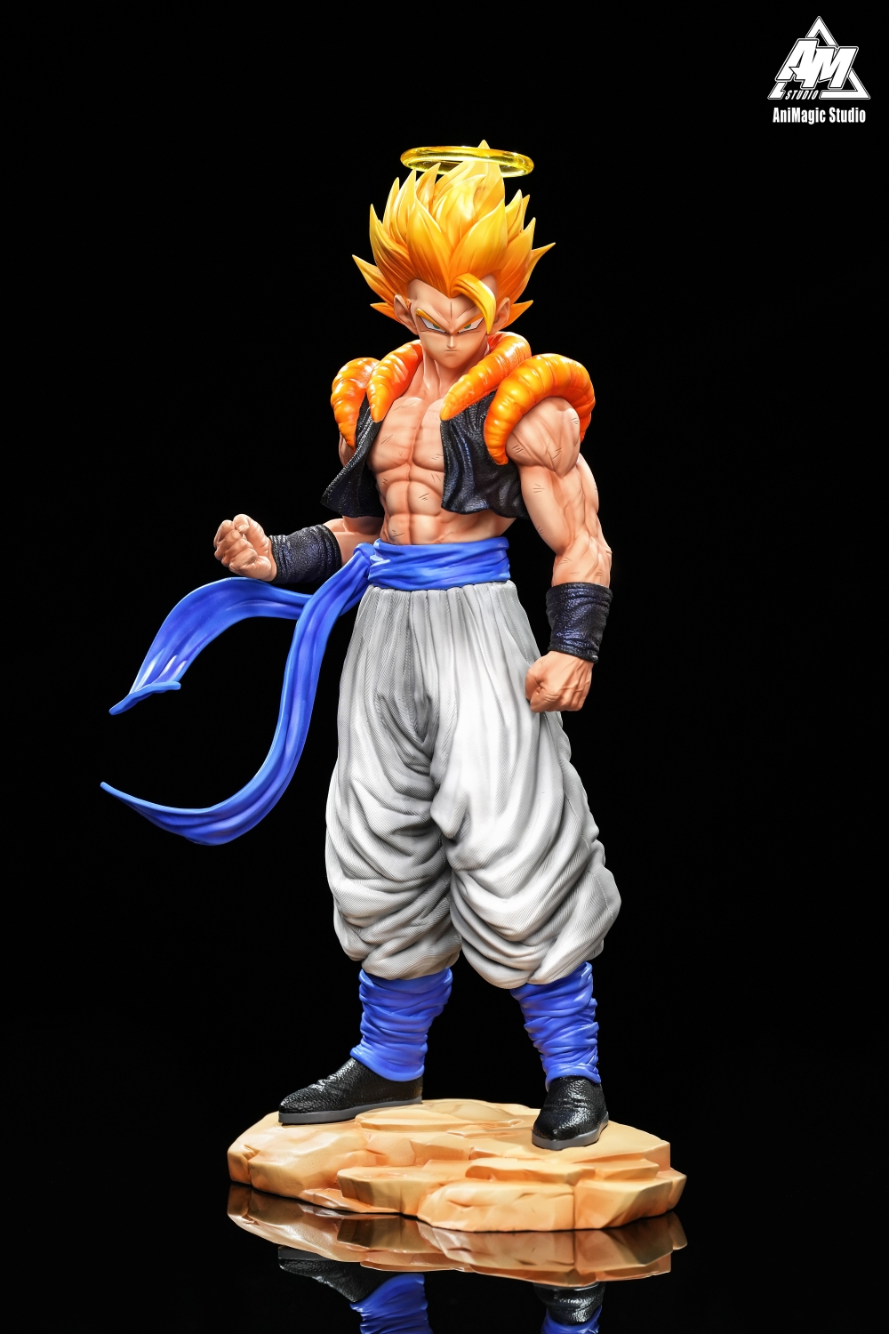 AM Goku and Vegeta Dragon Ball GK Limited Edition Handmade Statue