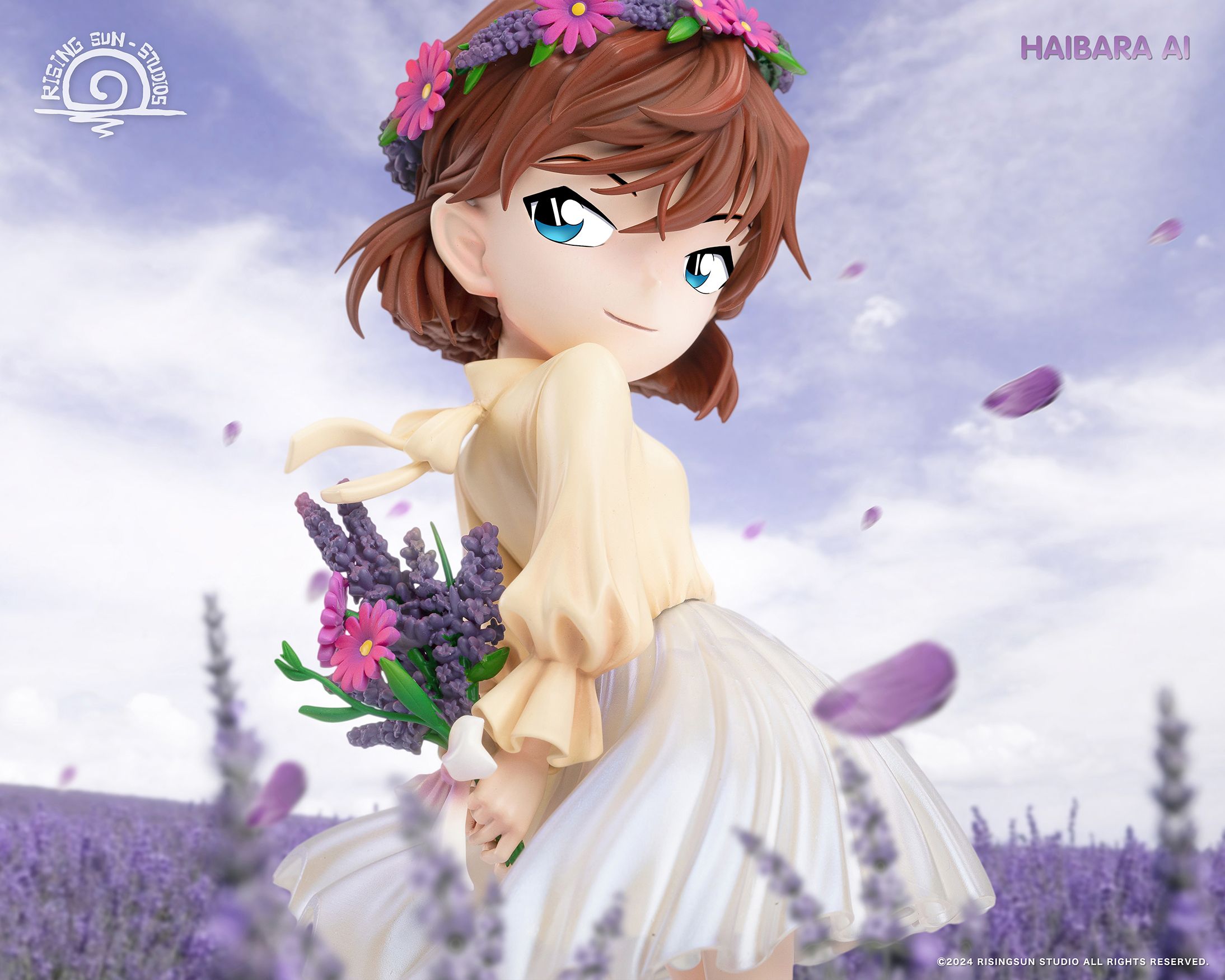 RS Look Back at Haibara Ai Detective Conan GK Limited Edition Statue Model