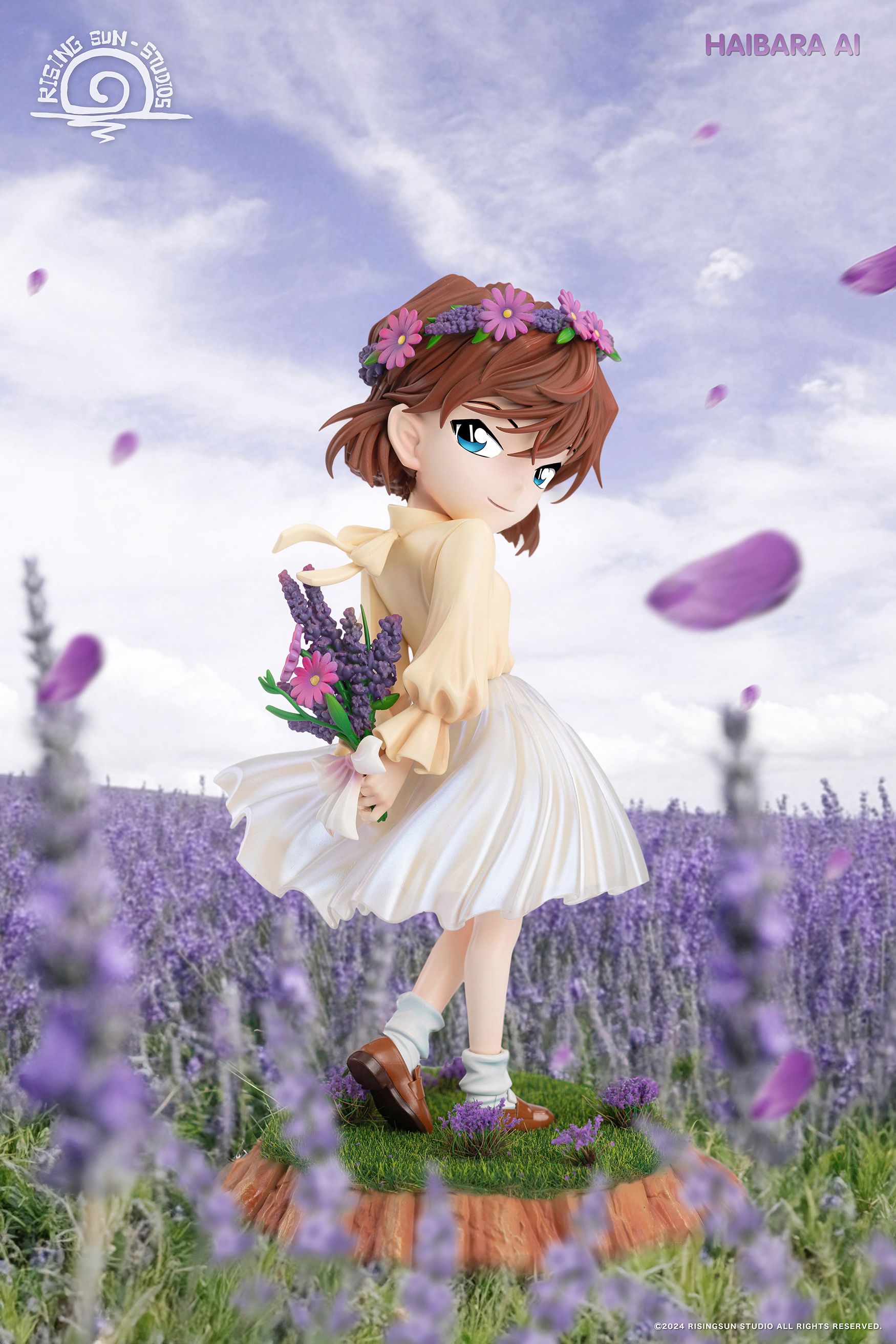 RS Look Back at Haibara Ai Detective Conan GK Limited Edition Statue Model