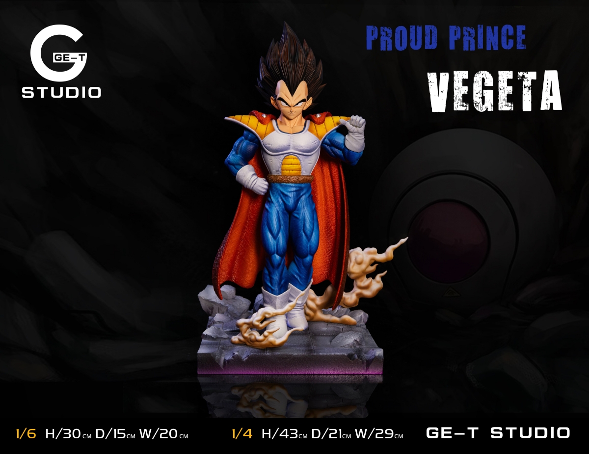 Pre-order GE-T Vegeta Prince Period Dragon Ball GK Limited Edition Handmade Statue Model